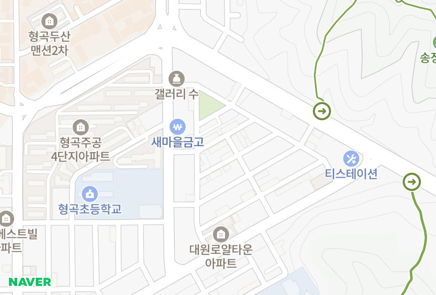 경상북도 구미시 형곡동 국제전원 위치·실거래 시세 지도