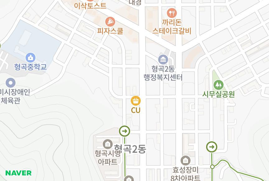 경상북도 구미시 형곡동 형곡대성하이츠빌5차 위치·실거래 시세 지도