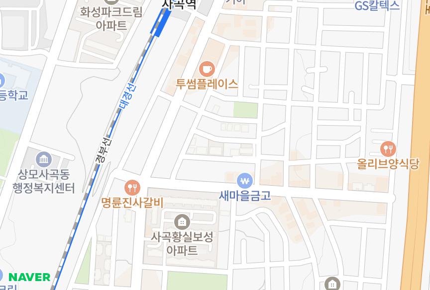 경상북도 구미시 사곡동 세주리더스빌101차 위치·실거래 시세 지도