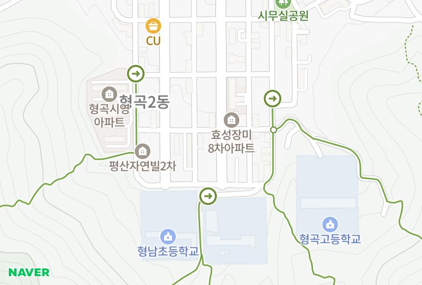 경상북도 구미시 형곡동 도시프리미엄빌라 위치·실거래 시세 지도