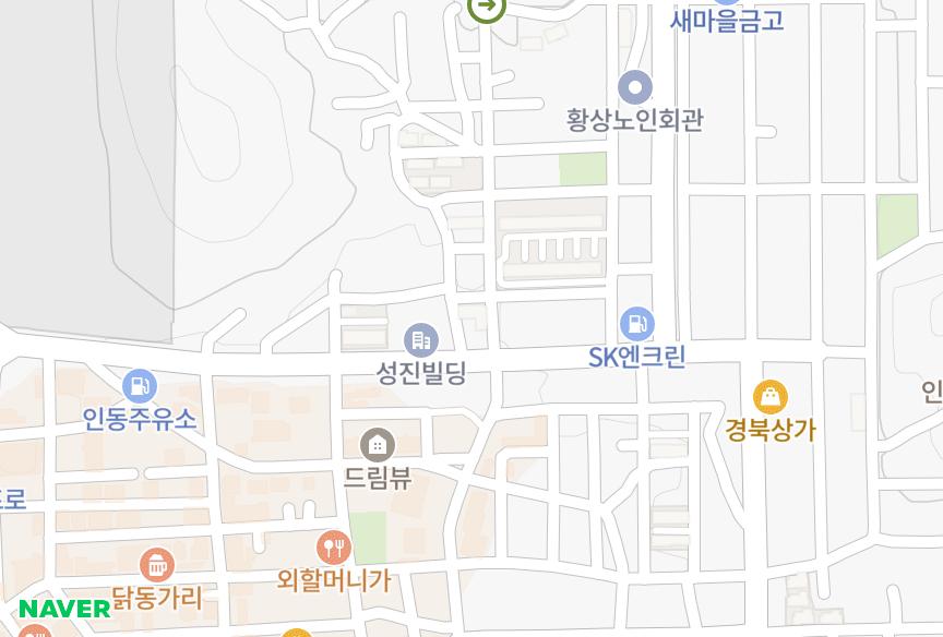 경상북도 구미시 황상동 삼성주택1차 위치·실거래 시세 지도