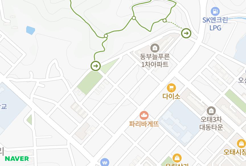 경상북도 구미시 오태동 미림오태빌라11차 위치·실거래 시세 지도