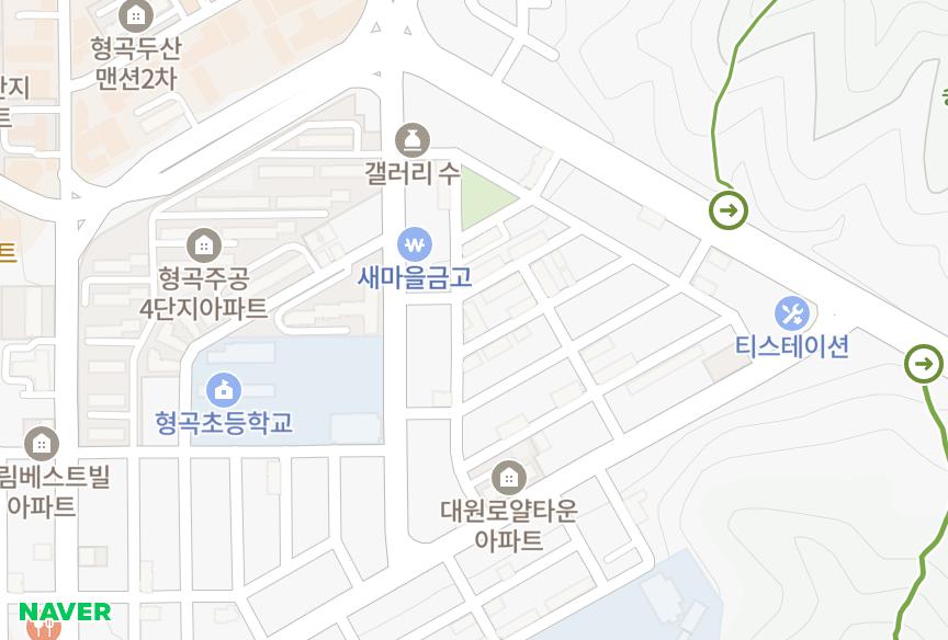 경상북도 구미시 형곡동 미성빌라12차 위치·실거래 시세 지도