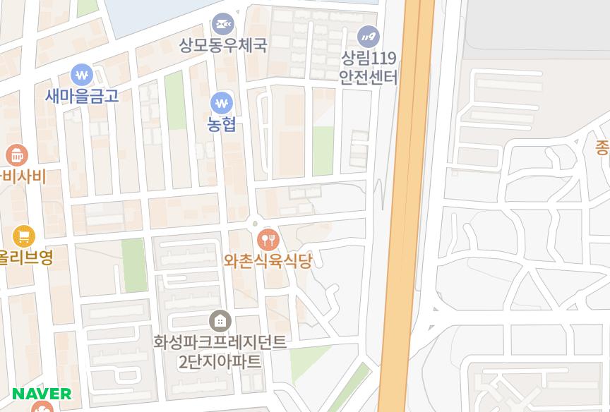 경상북도 구미시 임은동 부용모던빌 위치·실거래 시세 지도