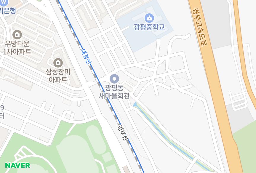 경상북도 구미시 광평동 정우주택가 위치·실거래 시세 지도