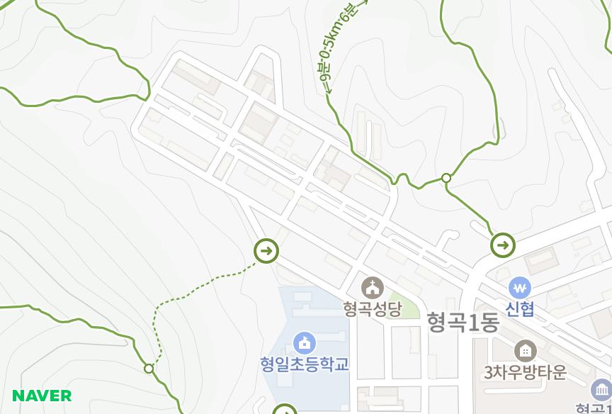 경상북도 구미시 형곡동 형구타운 위치·실거래 시세 지도
