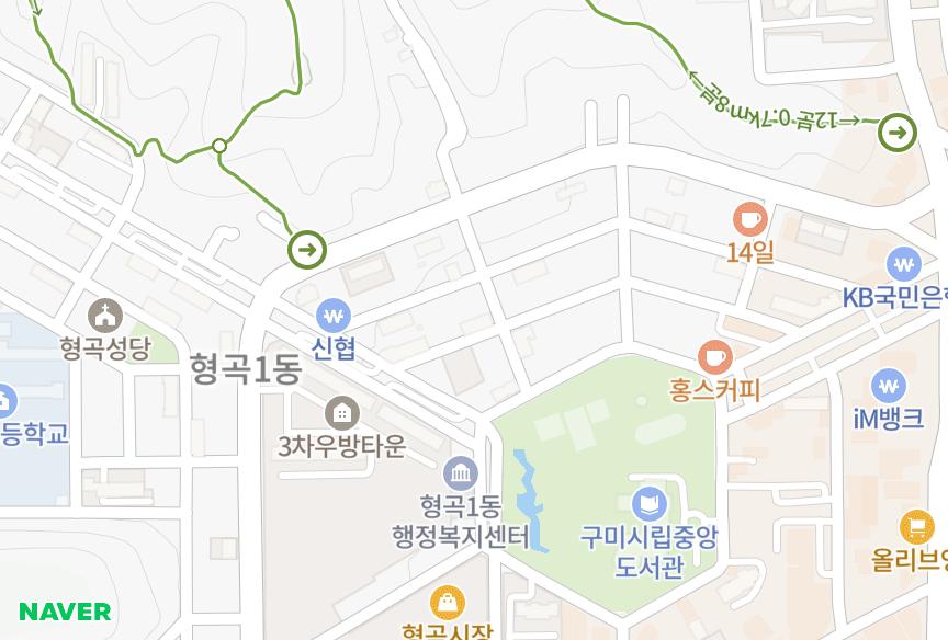 경상북도 구미시 형곡동 궁전빌라트8차 위치·실거래 시세 지도