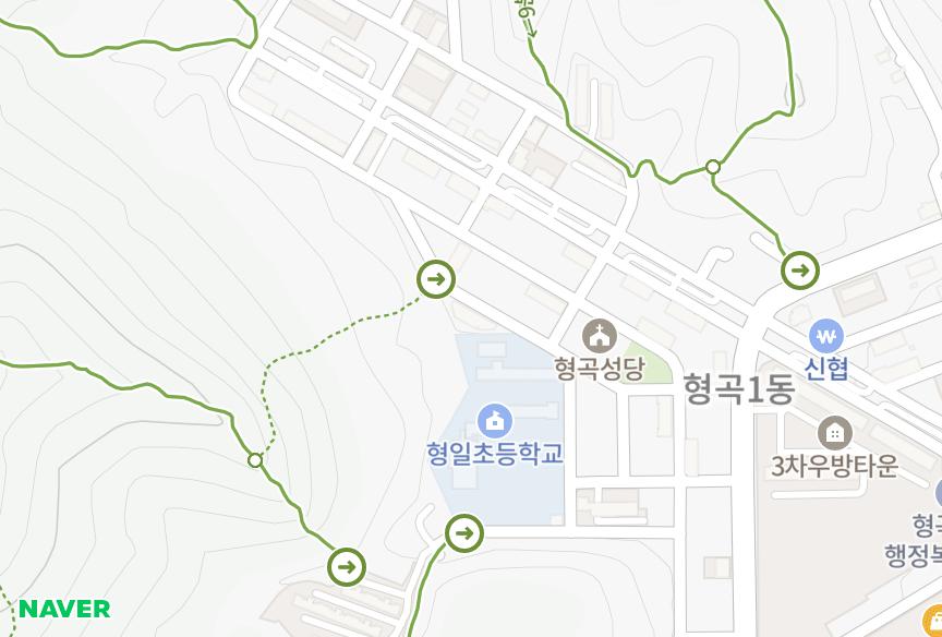 경상북도 구미시 형곡동 동산그린빌라3차 위치·실거래 시세 지도