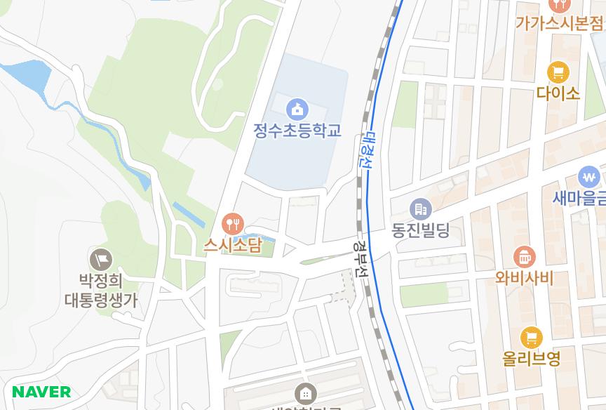 경상북도 구미시 상모동 세진맨션 위치·실거래 시세 지도