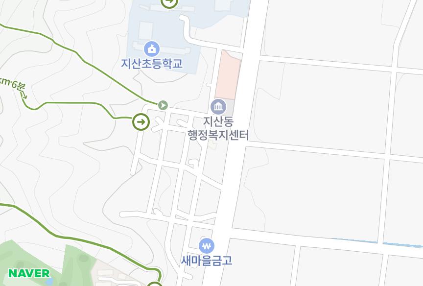 경상북도 구미시 지산동 지산아트빌 위치·실거래 시세 지도