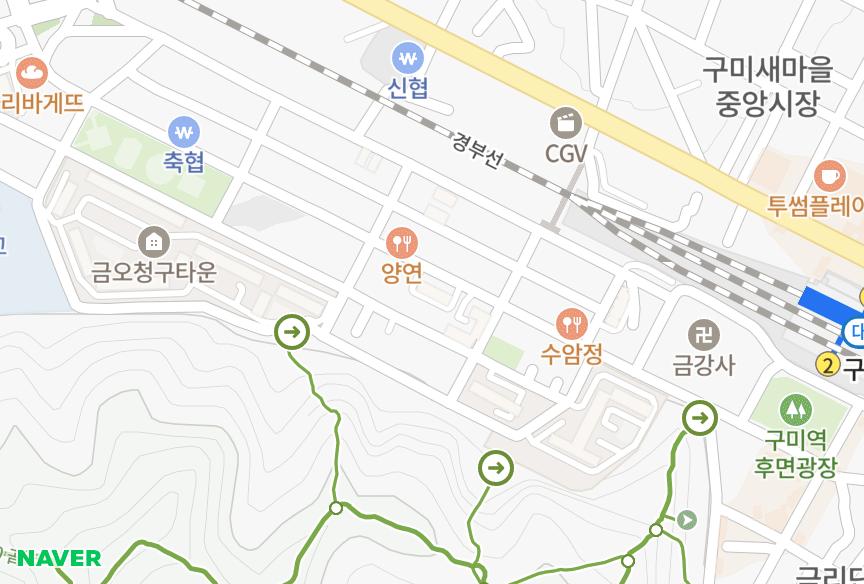 경상북도 구미시 원평동 청일빌라 위치·실거래 시세 지도