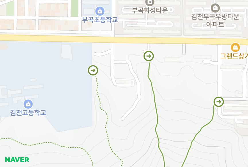 경상북도 김천시 부곡동 신한양맨션 위치·실거래 시세 지도