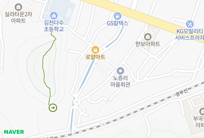 경상북도 김천시 백옥동 건화백옥타운 위치·실거래 시세 지도