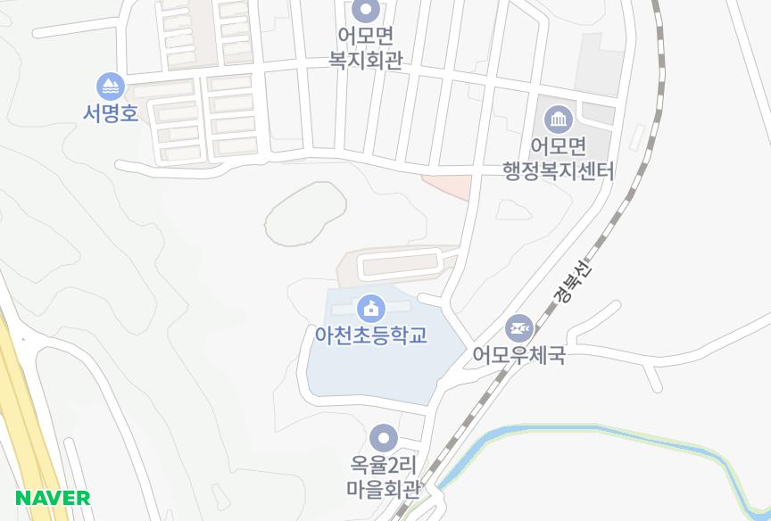 경상북도 김천시 어모면 중왕리 일천푸른마을 위치·실거래 시세 지도