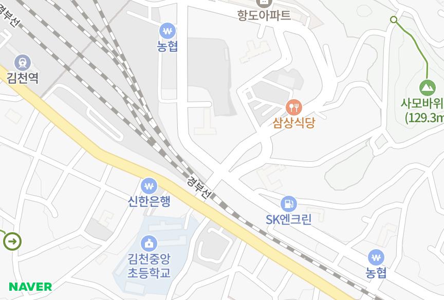 경상북도 김천시 성내동 오하임 위치·실거래 시세 지도