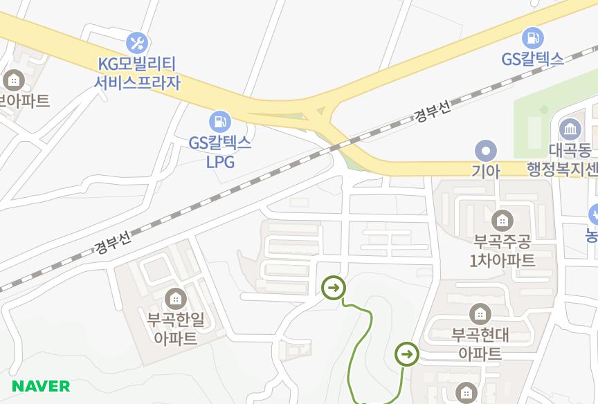 경상북도 김천시 부곡동 해밀 위치·실거래 시세 지도