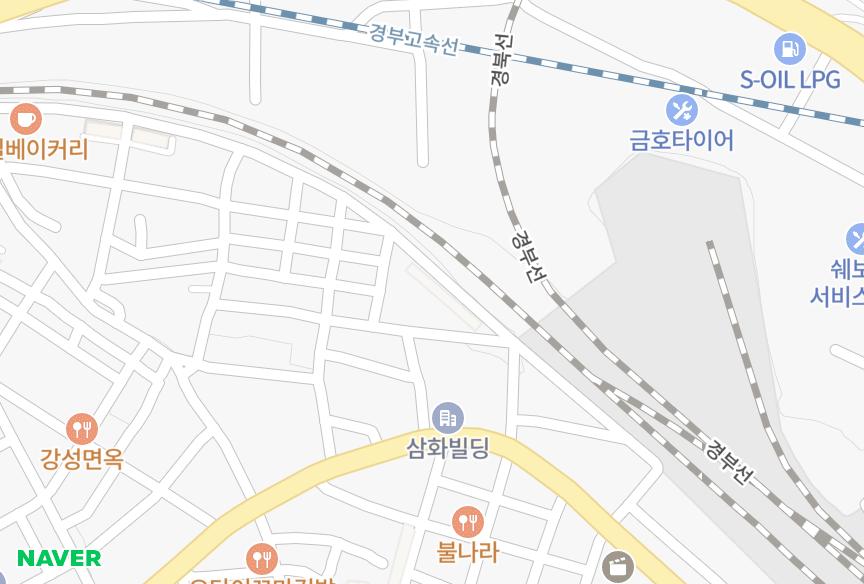 경상북도 김천시 평화동 초원 위치·실거래 시세 지도