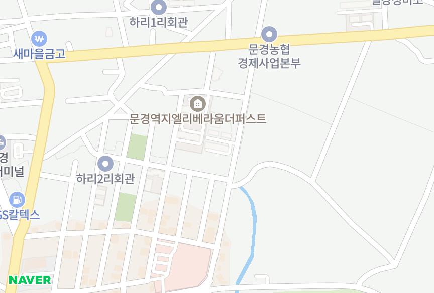 경상북도 문경시 문경읍 하리 대원퀸즈힐명작 위치·실거래 시세 지도