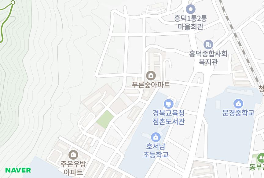 경상북도 문경시 흥덕동 흥덕황실타운3차 위치·실거래 시세 지도