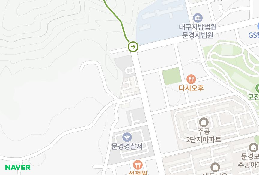 경상북도 문경시 모전동 뉴글로벌시티 위치·실거래 시세 지도