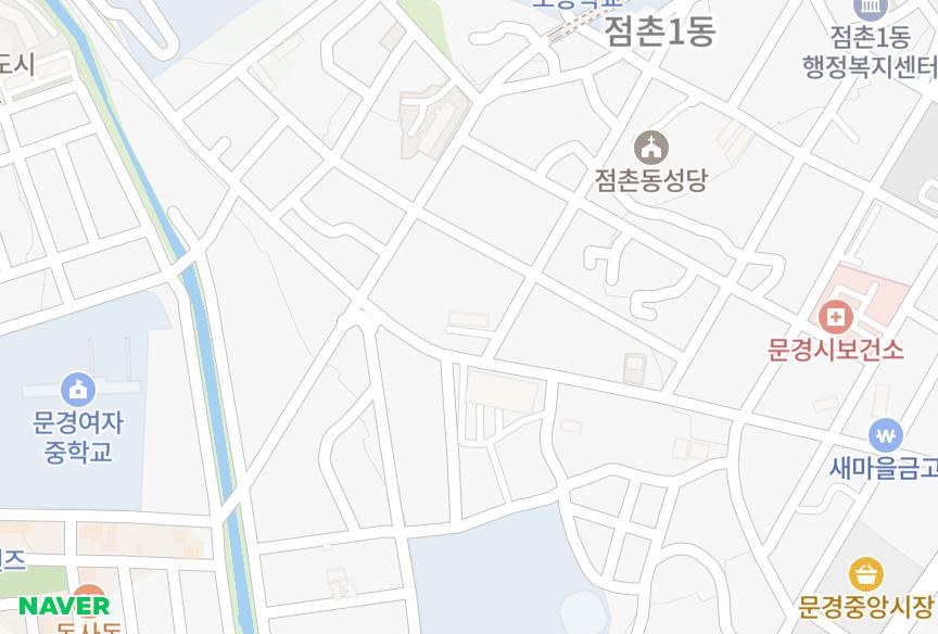 경상북도 문경시 점촌동 단봉 위치·실거래 시세 지도