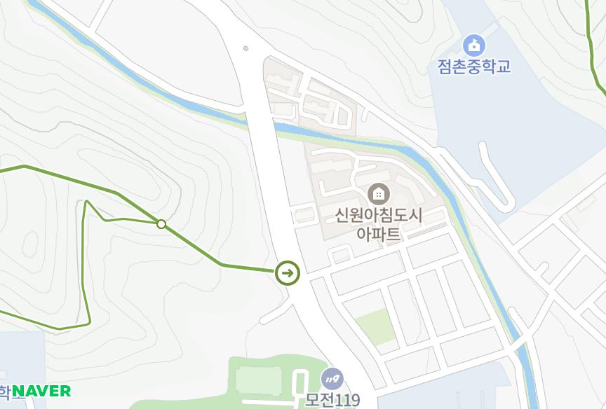 경상북도 문경시 모전동 모전삼성에버빌7차 위치·실거래 시세 지도
