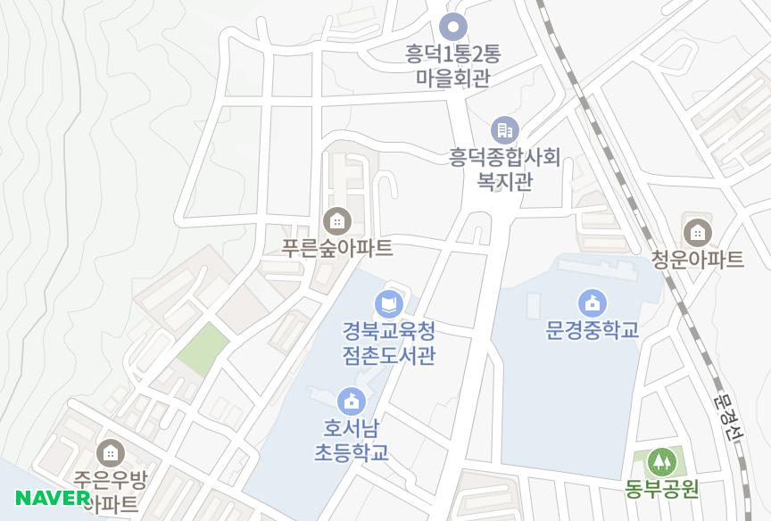 경상북도 문경시 흥덕동 흥덕황실타운2차 위치·실거래 시세 지도