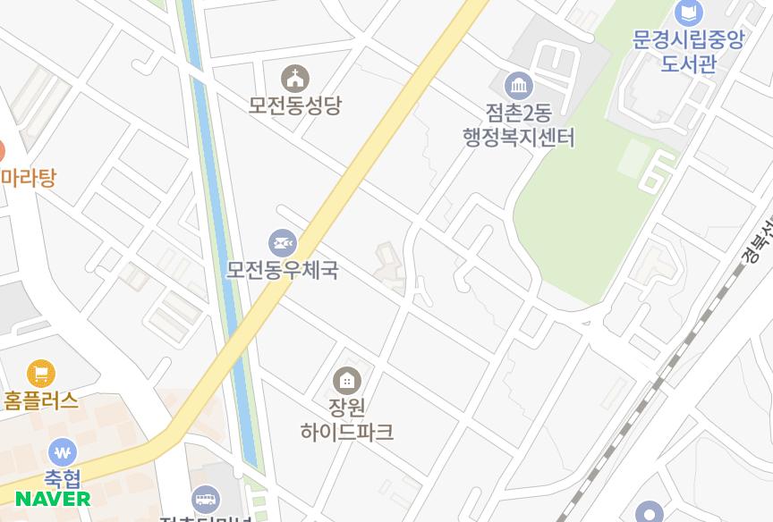 경상북도 문경시 모전동 문경스카이뷰 위치·실거래 시세 지도