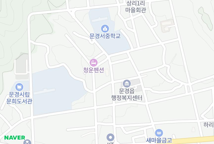 경상북도 문경시 문경읍 상리 주흘맨션 위치·실거래 시세 지도