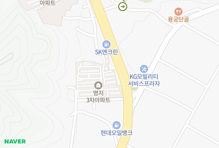 경상북도 상주시 신봉동 신봉그린빌 위치·실거래 시세 지도