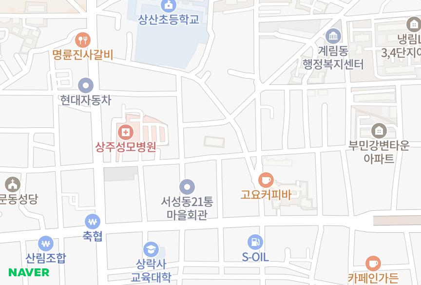 경상북도 상주시 냉림동 계림센트로파크 위치·실거래 시세 지도