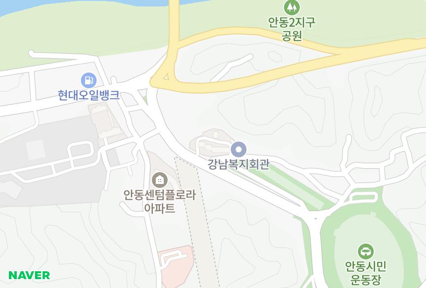 경상북도 안동시 정하동 강남 위치·실거래 시세 지도