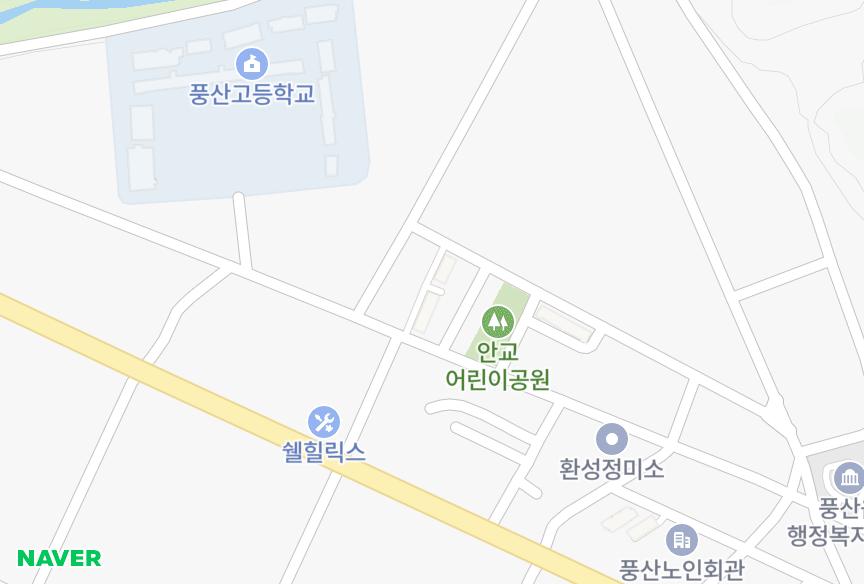 경상북도 안동시 풍산읍 안교리 풍산세종1차 위치·실거래 시세 지도