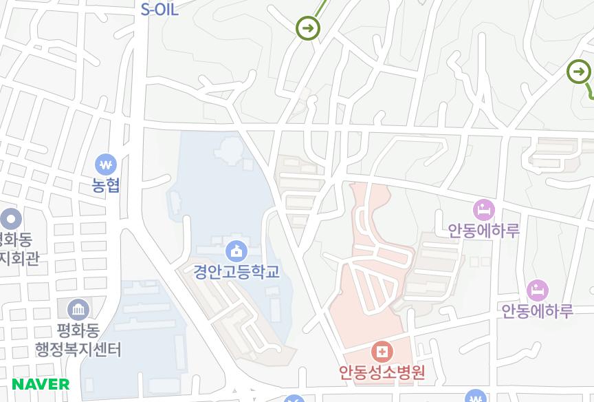경상북도 안동시 금곡동 용마맨션 위치·실거래 시세 지도