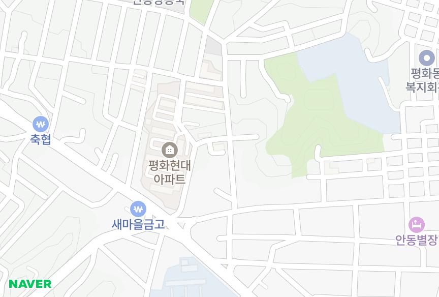 경상북도 안동시 평화동 영남하이파크 위치·실거래 시세 지도