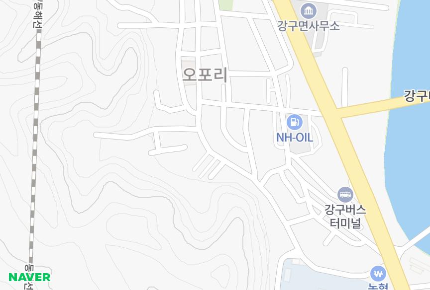 경상북도 영덕군 강구면 오포리 상아맨션 위치·실거래 시세 지도