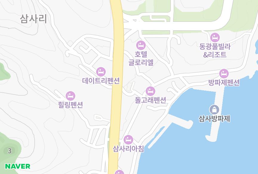 경상북도 영덕군 강구면 삼사리 강구위드하버 위치·실거래 시세 지도