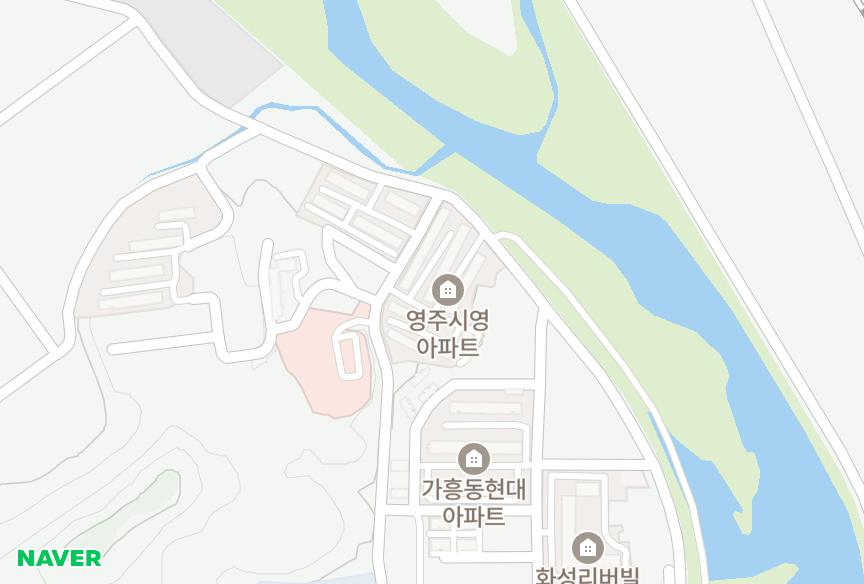 경상북도 영주시 가흥동 시영 위치·실거래 시세 지도