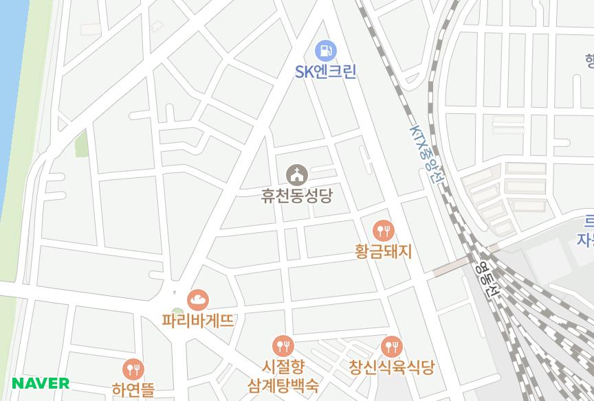 경상북도 영주시 휴천동 그린맨션 위치·실거래 시세 지도