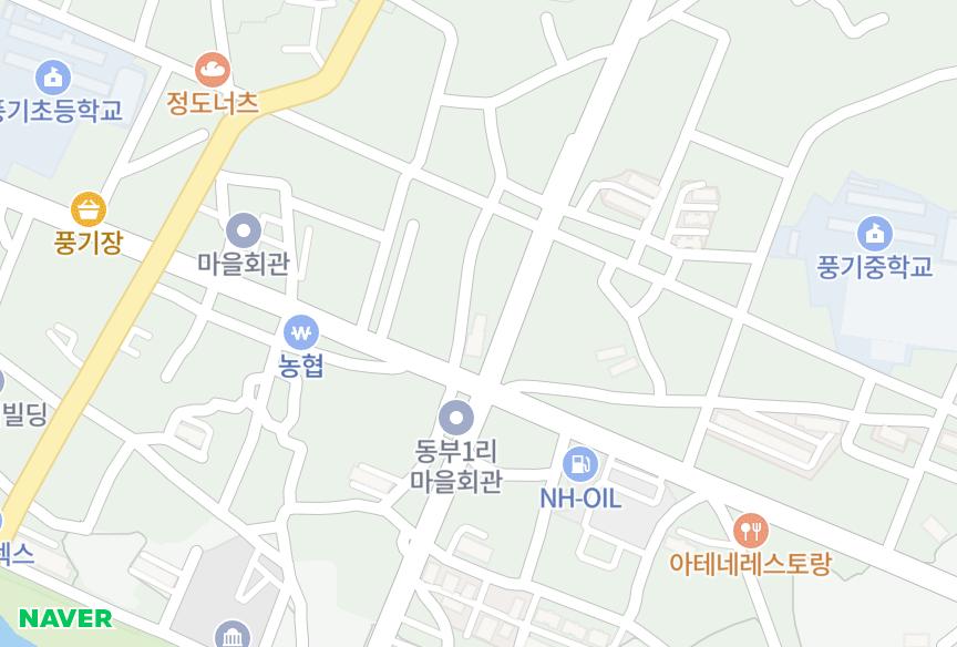 경상북도 영주시 풍기읍 동부리 골든렉시움 위치·실거래 시세 지도