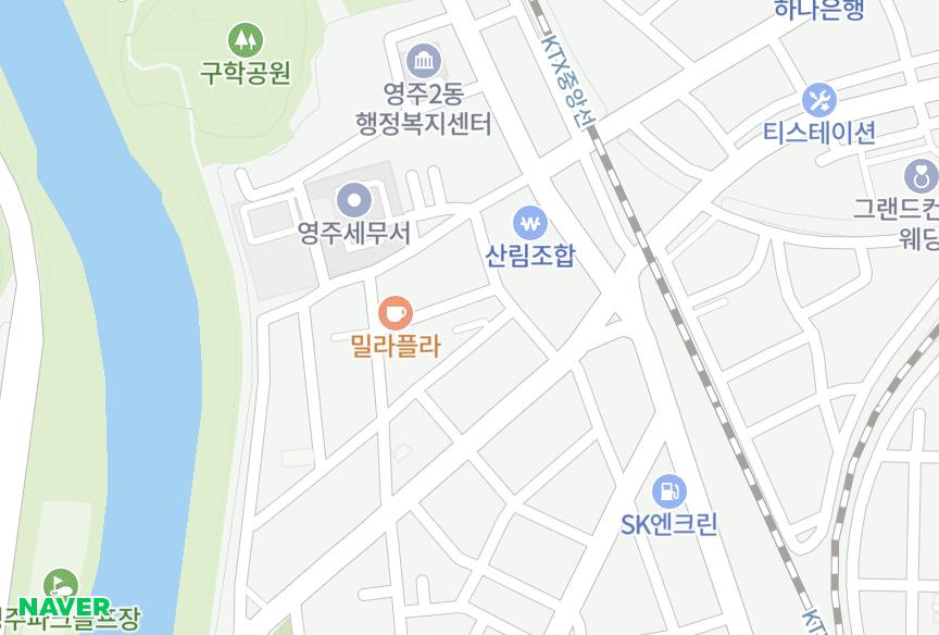 경상북도 영주시 가흥동 영남맨션 위치·실거래 시세 지도
