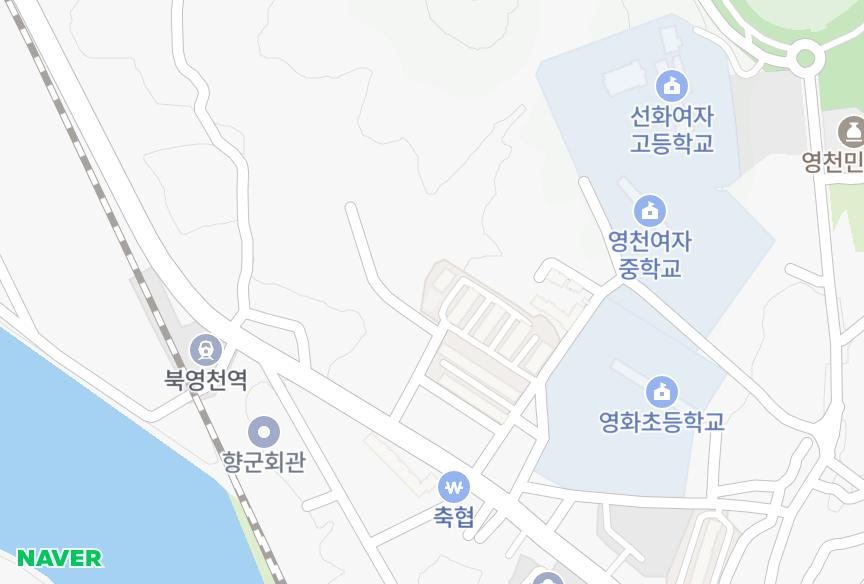 경상북도 영천시 화룡동 녹원 위치·실거래 시세 지도