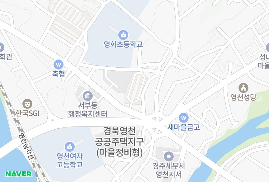 경상북도 영천시 화룡동 태평스카이맨션 위치·실거래 시세 지도