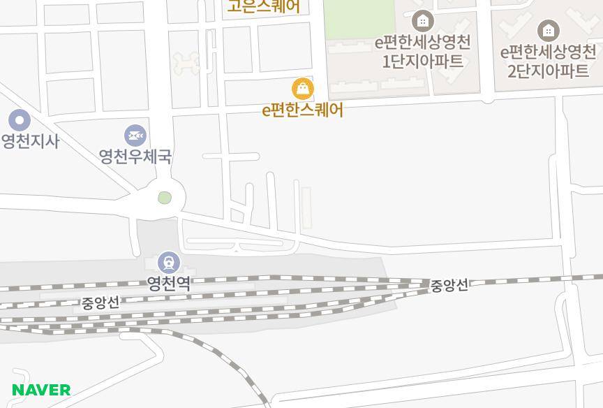 경상북도 영천시 완산동 삼산은하맨션 위치·실거래 시세 지도