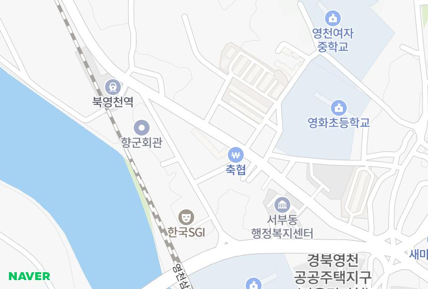 경상북도 영천시 화룡동 양지맨션2차단지 위치·실거래 시세 지도