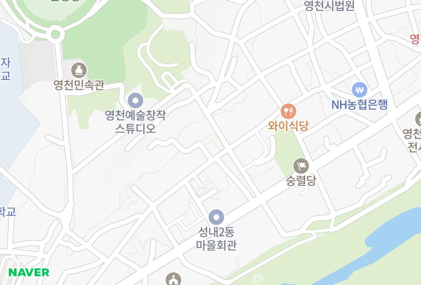 경상북도 영천시 교촌동 태평맨션 위치·실거래 시세 지도