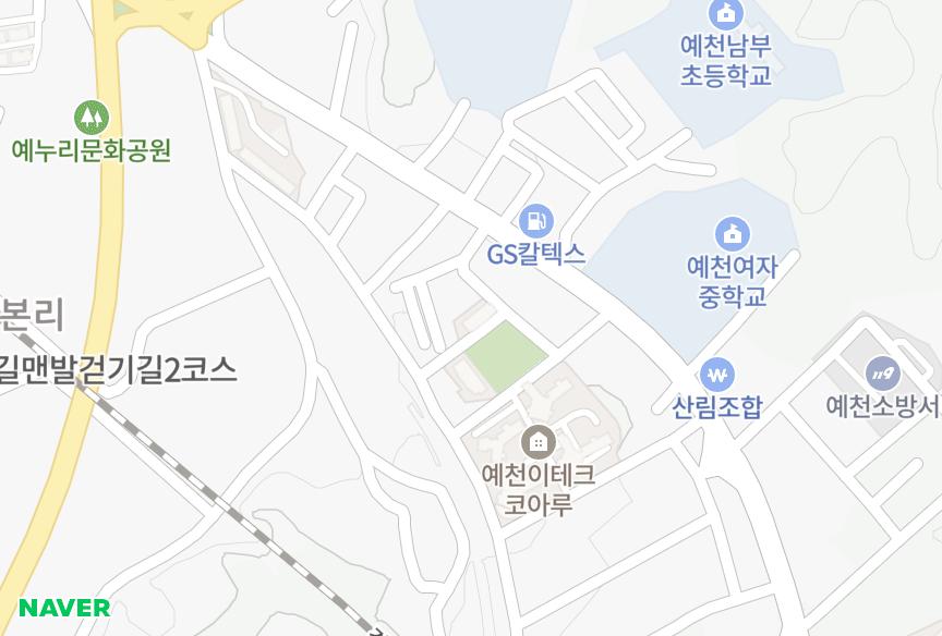 경상북도 예천군 예천읍 남본리 세종개나리 위치·실거래 시세 지도