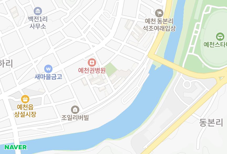 경상북도 예천군 예천읍 동본리 예천읍 동본리쌍용2차 위치·실거래 시세 지도