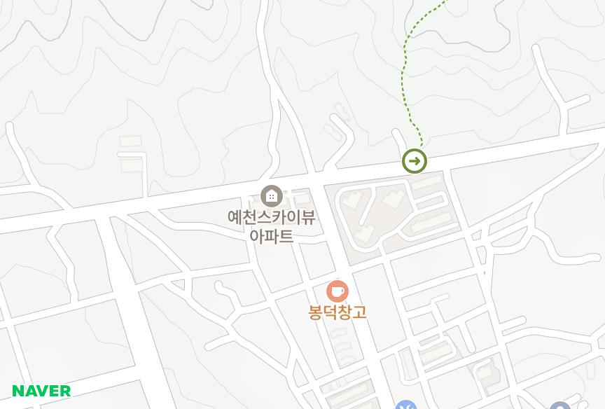경상북도 예천군 예천읍 대심리 스카이뷰 위치·실거래 시세 지도