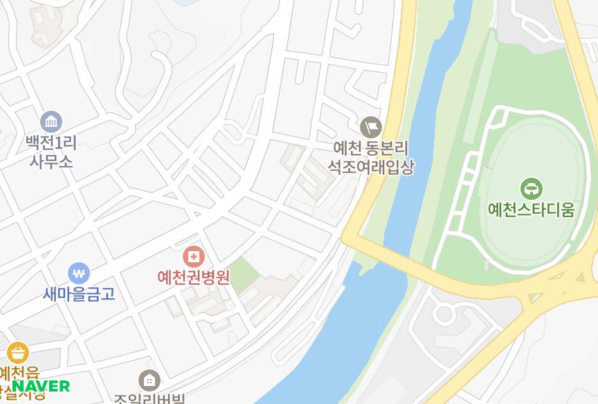 경상북도 예천군 예천읍 동본리 동양맨션 위치·실거래 시세 지도